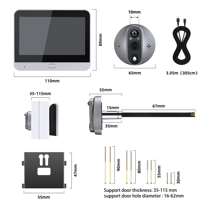 Sonnette Visiophone Connecte